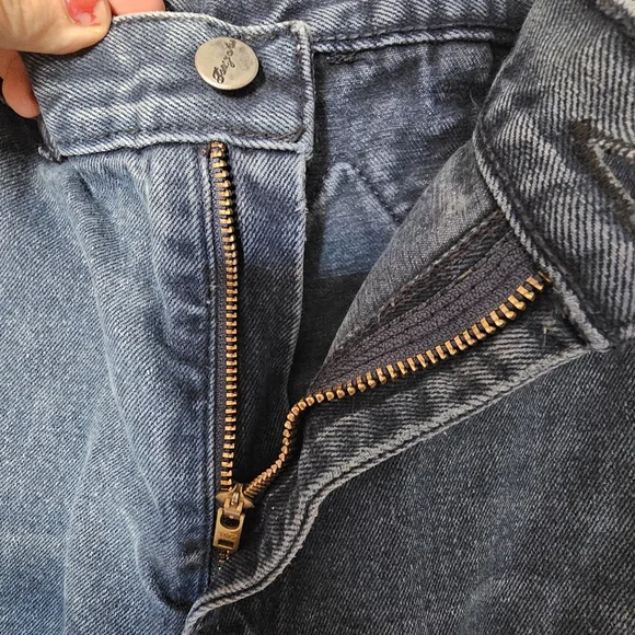 80's Fancy Ass Jeans with chap style paneling. - Picture 9 of 11